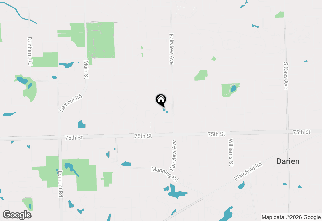 Map of 7333 Grand Avenue #204, Downers Grove, IL 60516