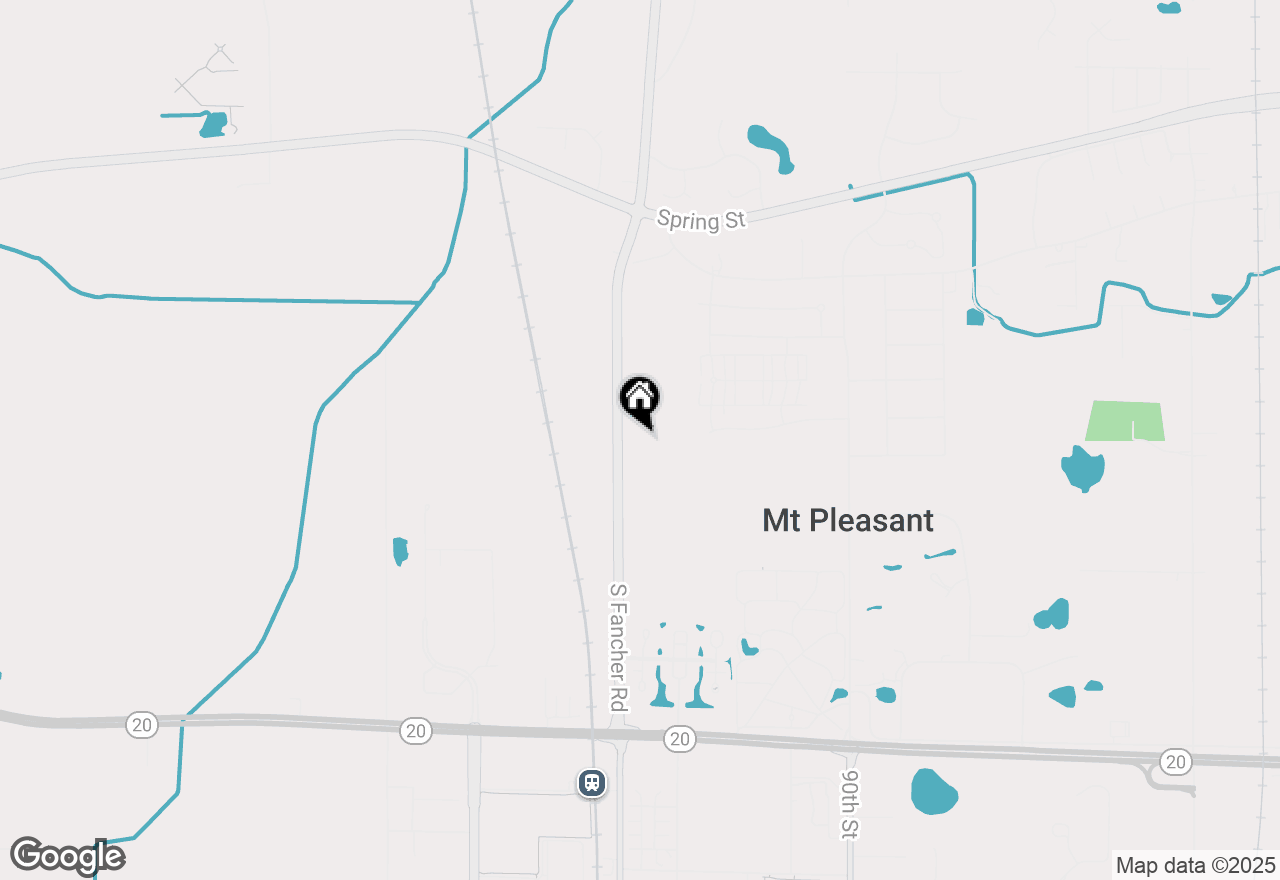 Map of 423 S Fancher Rd, Mount Pleasant, WI 53406
