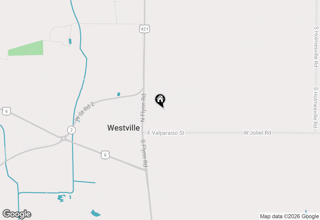 Map of 213 E Jefferson Street, Westville, IN 46391