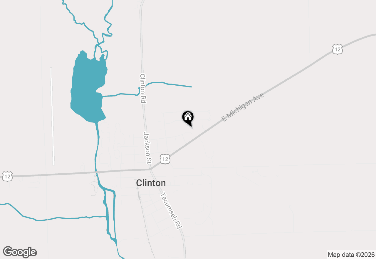 Map of 405 Marion Court, Clinton, MI 49236