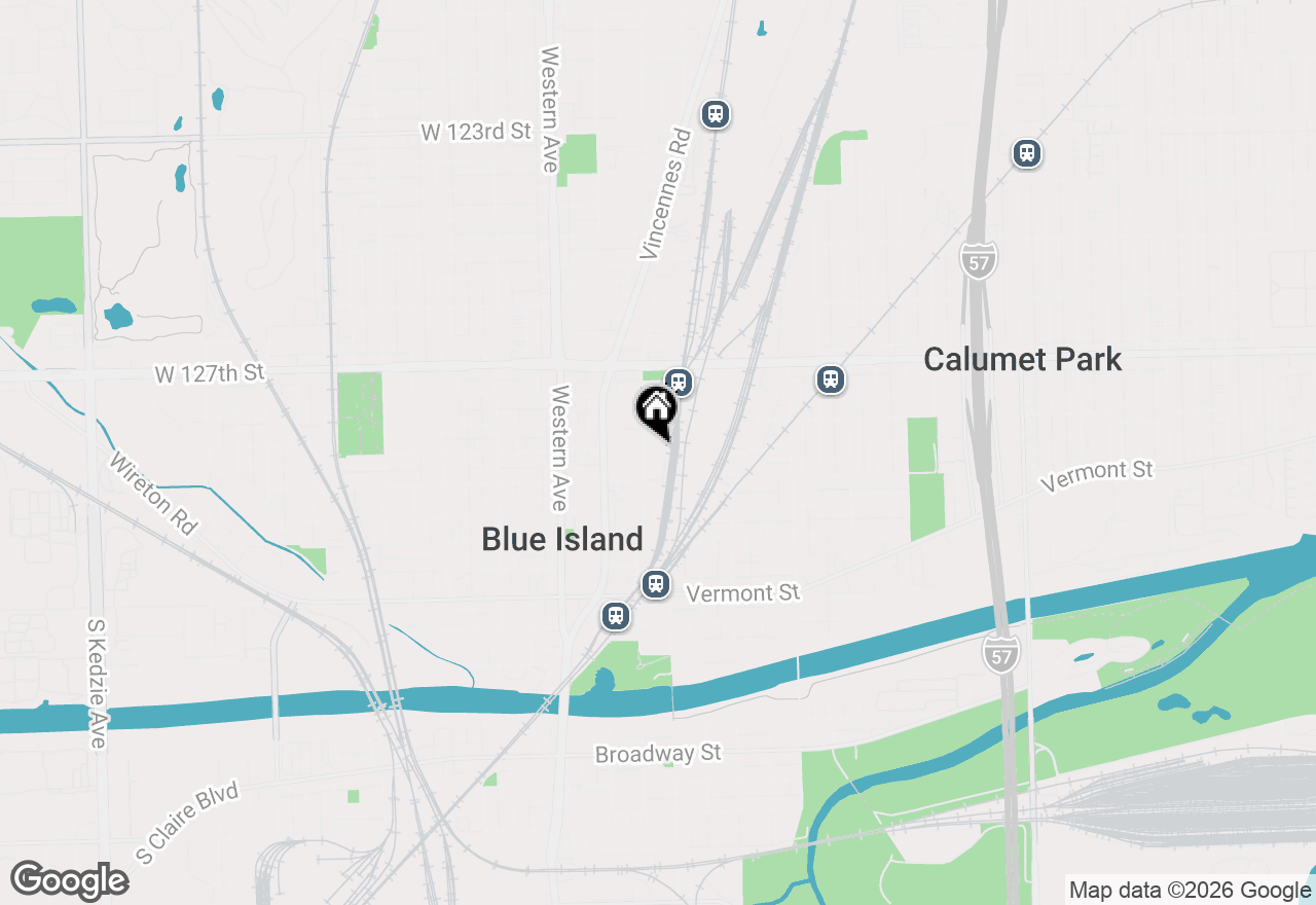 Map of 12827 Irving Avenue #6, Blue Island, IL 60406