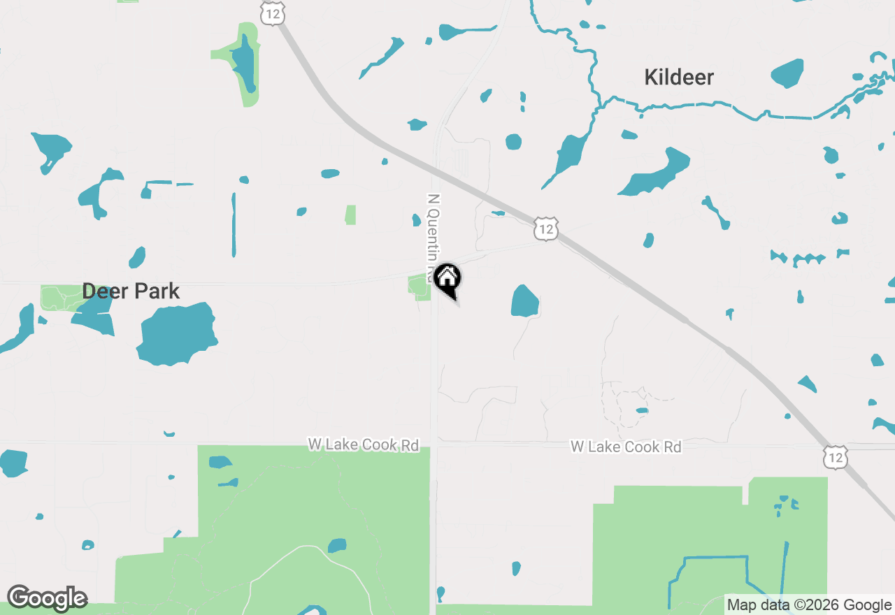 Map of 20431 N Joshua Court, Deer Park, IL 60010