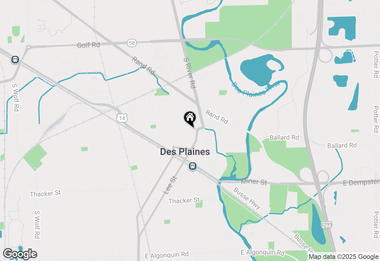 Map of 479 Oak Street, Des Plaines, IL 60016