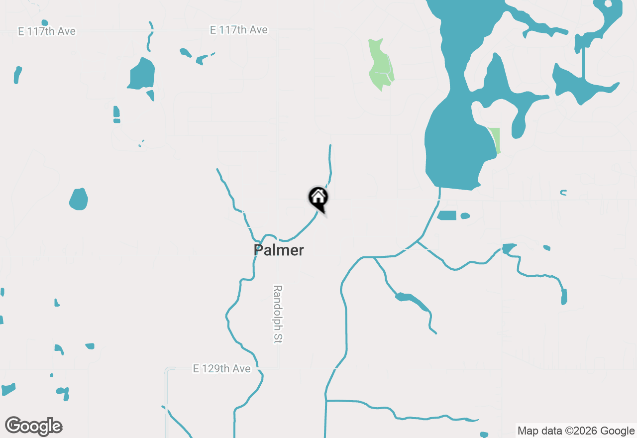 Map of 12370 Rush Street, Crown Point, IN 46307