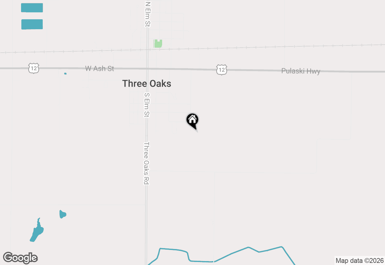 Map of 707 Tulip Drive, Three Oaks, MI 49128