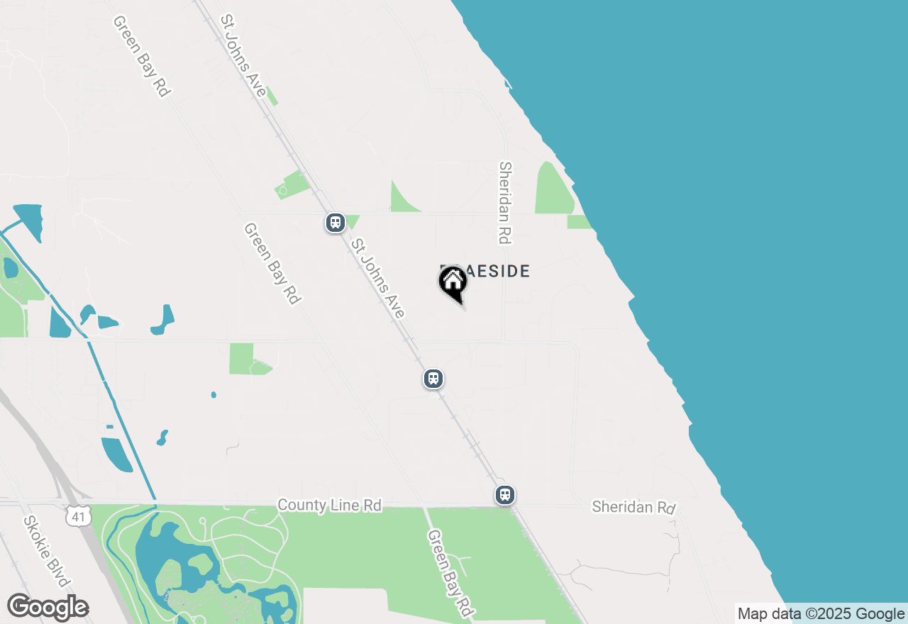 Map of 378 Oakland Drive, Highland Park, IL 60035