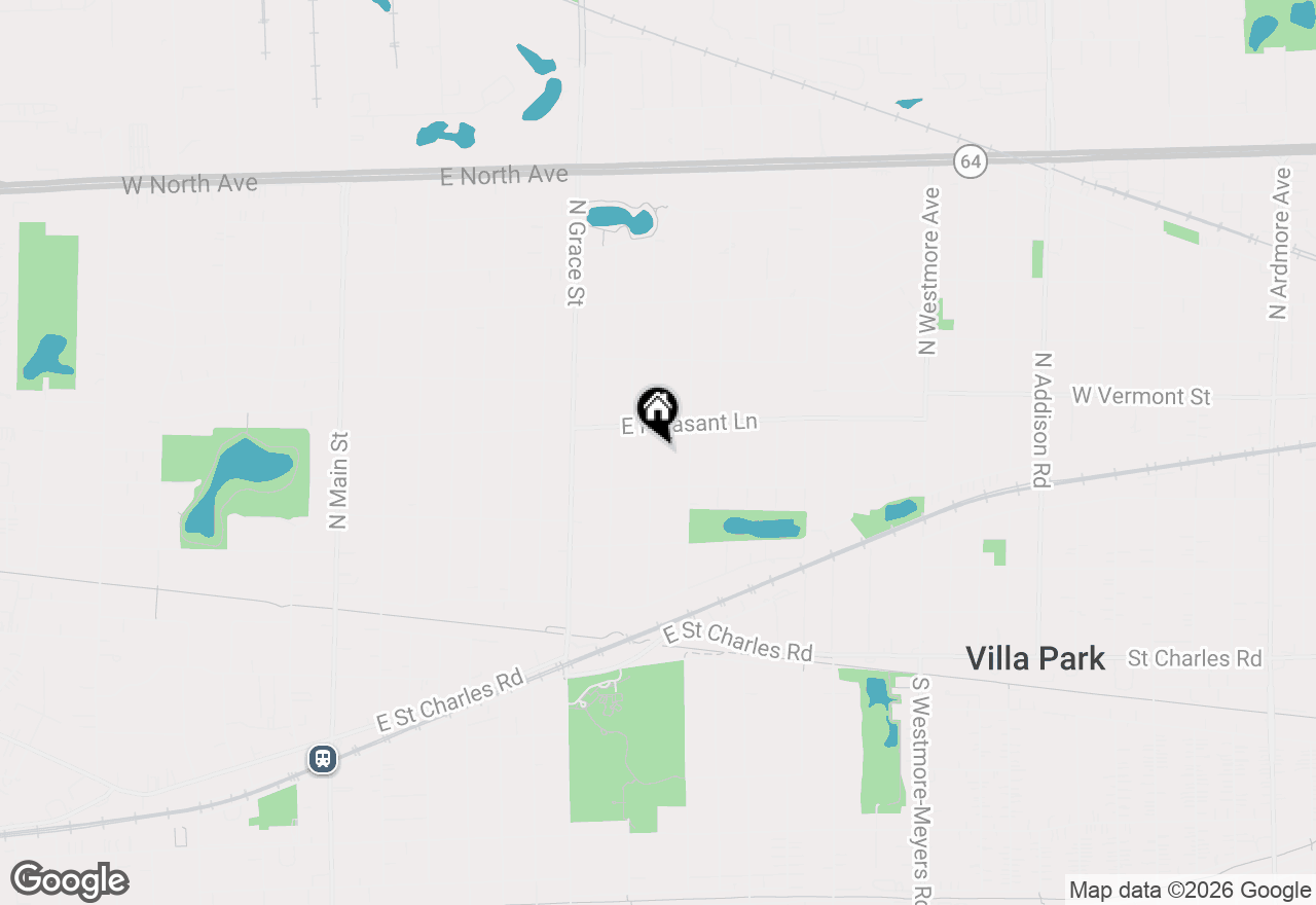 Map of 371 N Fairfield Avenue, Lombard, IL 60148