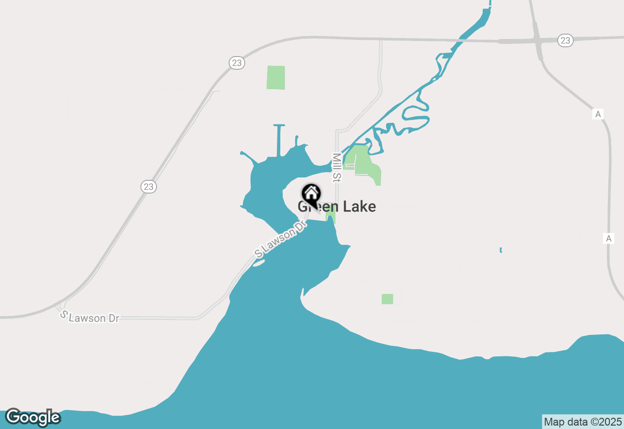 Map of 490 S Lawson Drive #C1 S6 S1, Green Lake, WI 54941