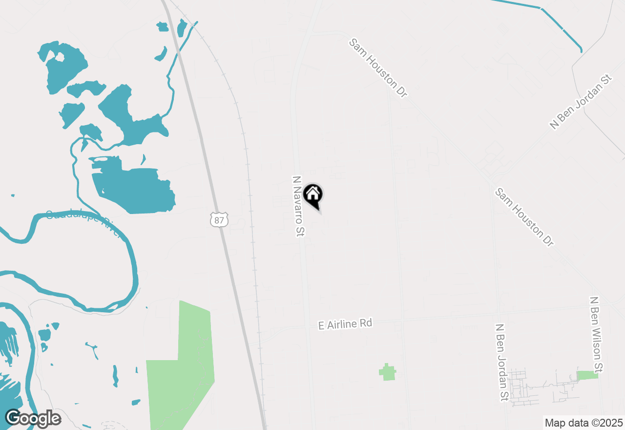 Map of 3706 N Navarro Street #800, Victoria, TX 77901