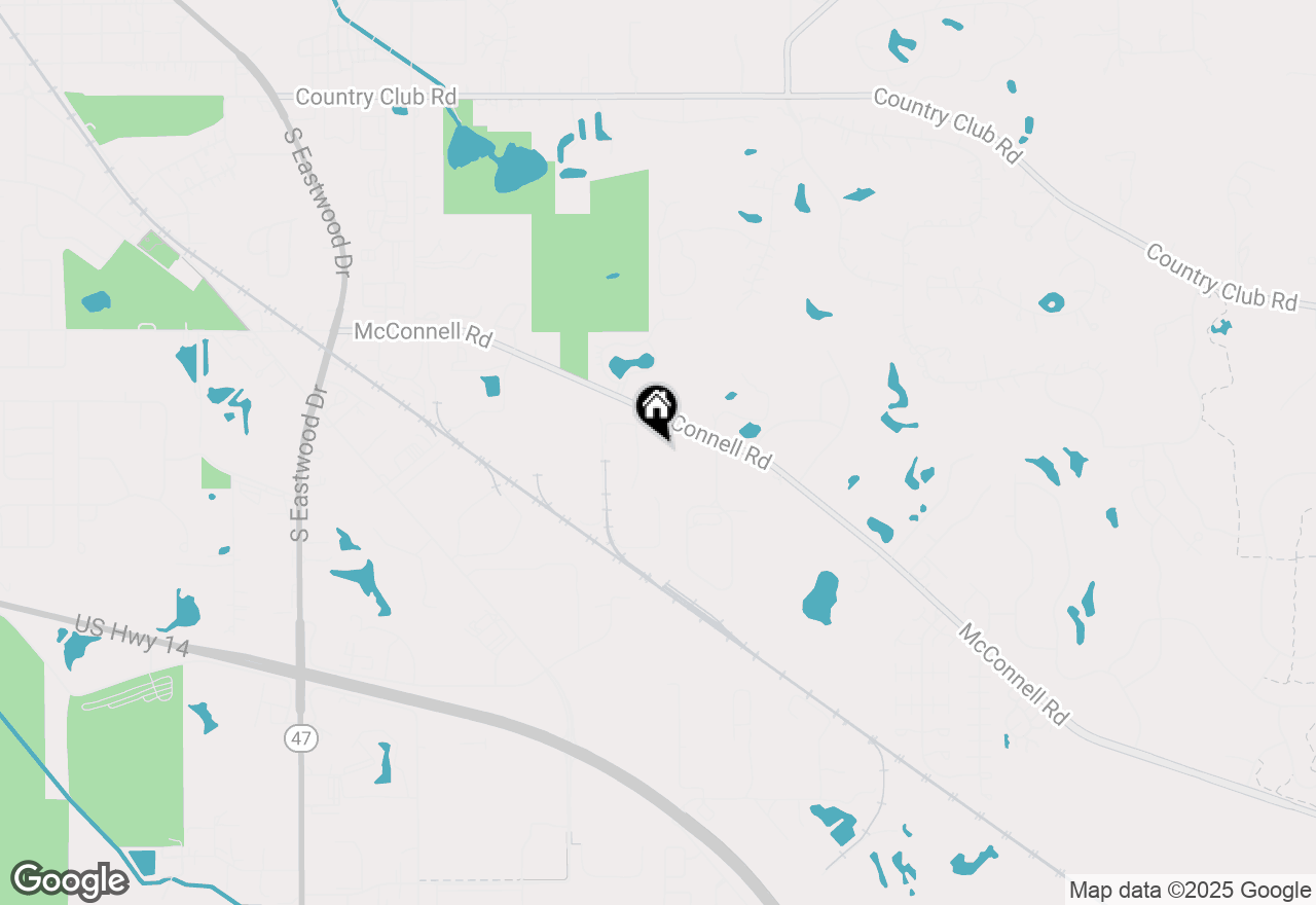 Map of 1002 Courtaulds Drive #A, Woodstock, IL 60098