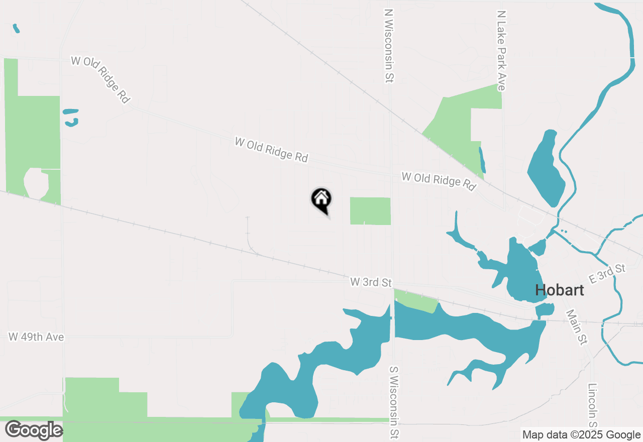 Map of 1228 W Cleveland Avenue, Hobart, IN 46342