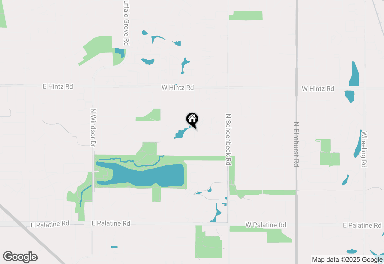 Map of 1094 Cornell Avenue #2B, Wheeling, IL 60090