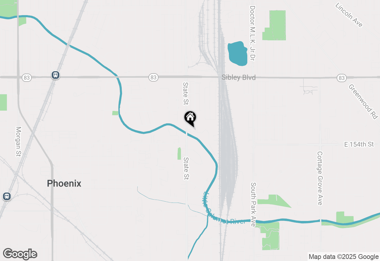 Map of 15285 State Street, South Holland, IL 60473