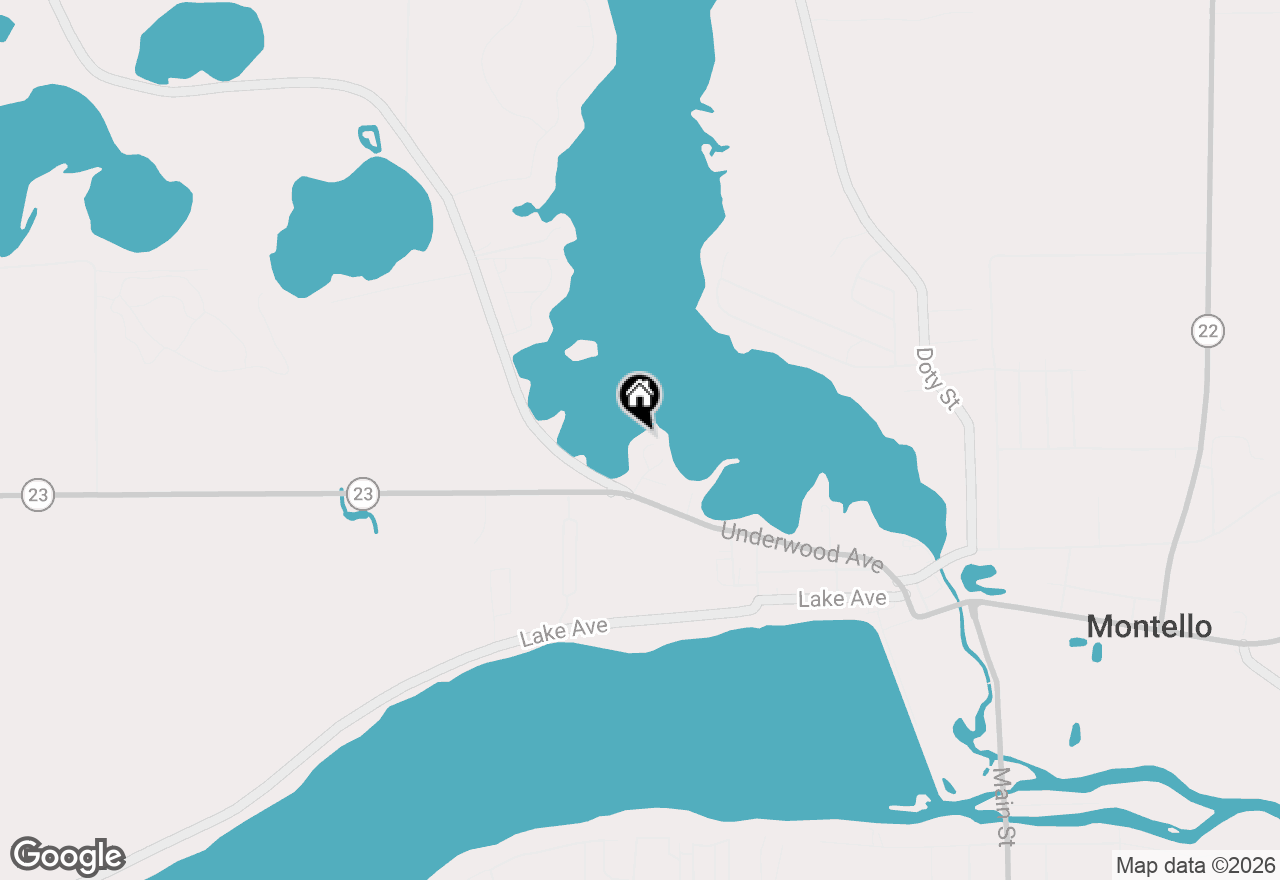 Map of 71 Cottage Court, Montello, WI 53949