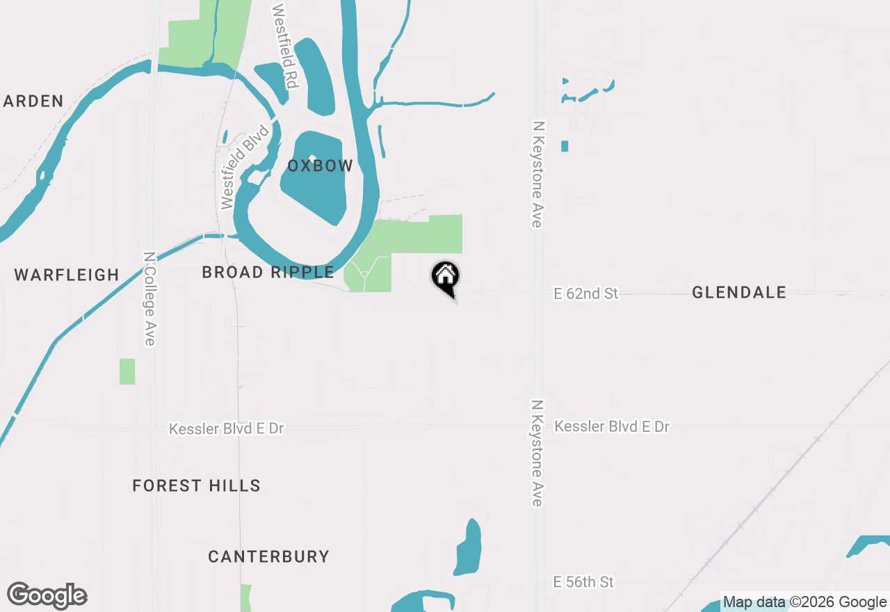 Map of 6191 Crittenden Avenue, Indianapolis, IN 46220