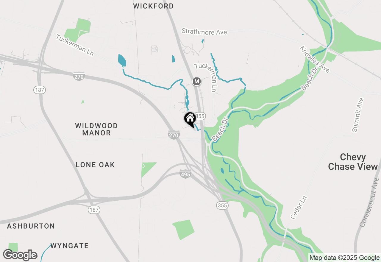 Map of 10101 Grosvenor Place #2002, Rockville, MD 20852