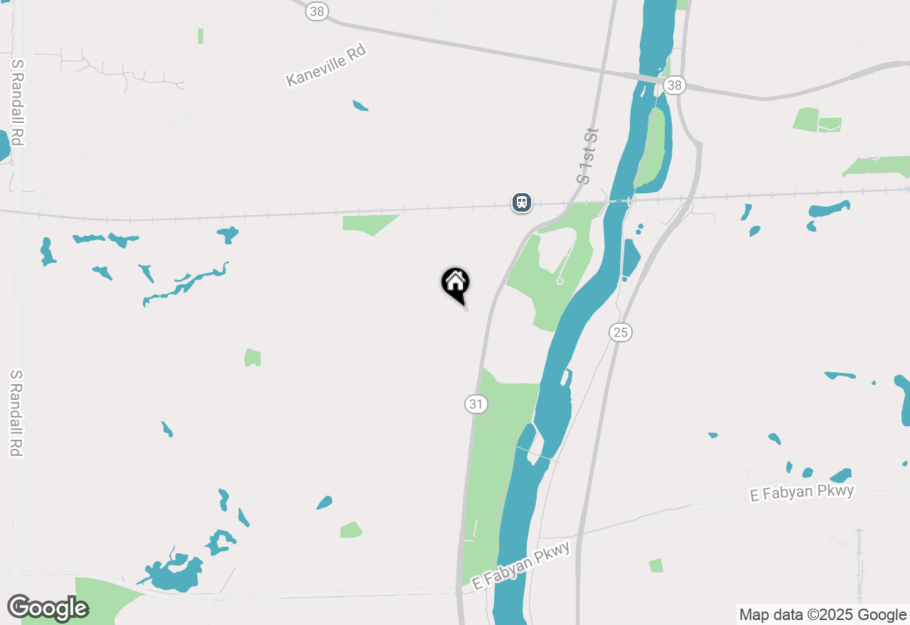 Map of 1010 Hawthorne Lane, Geneva, IL 60134