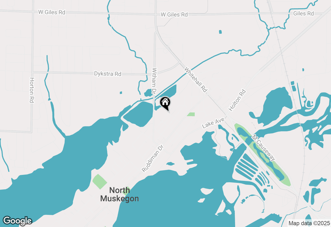 Map of 2118 Moulton Avenue, Muskegon, MI 49445