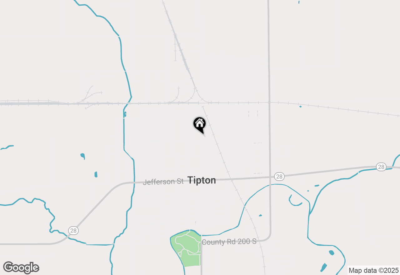 Map of 410 N Main Street, Tipton, IN 46072