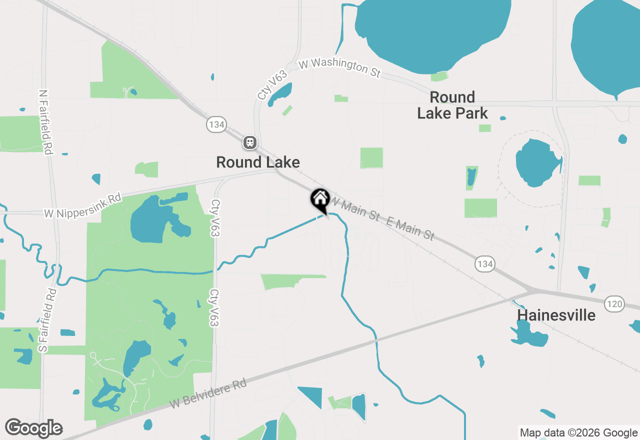 Map of 95 N Macgillis Drive, Round Lake, IL 60073