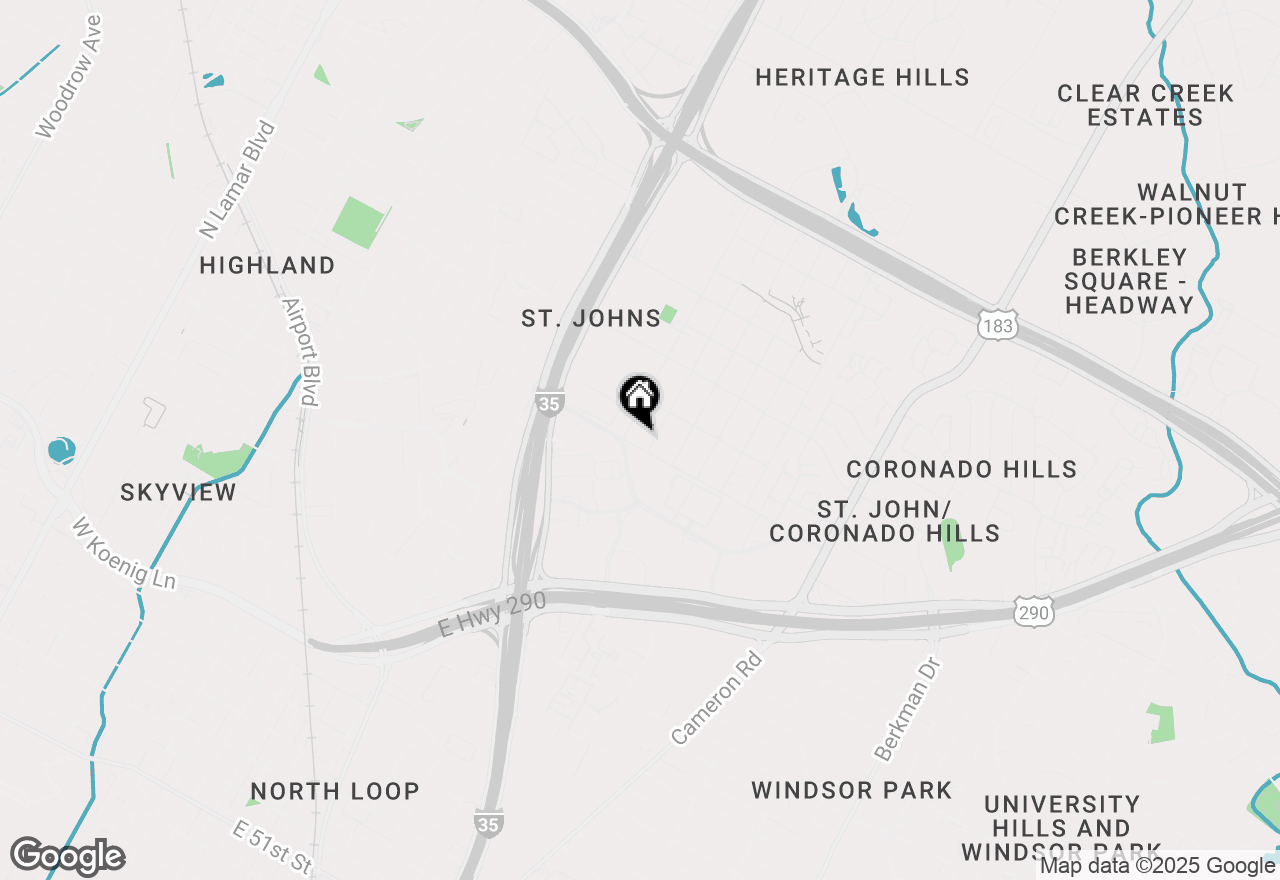 Map of 6902 Carver Ave #B, Austin, TX 78752