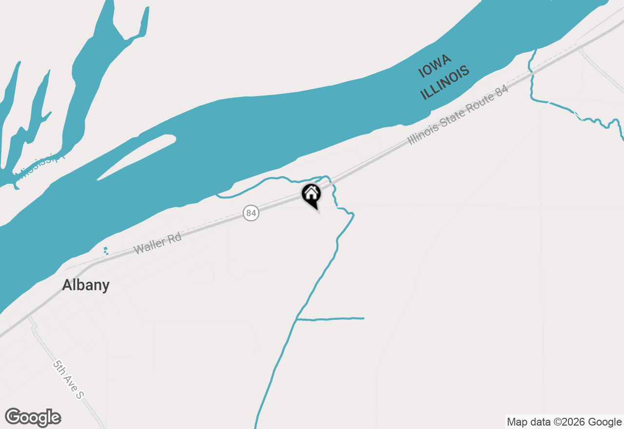 Map of 2451 Palmer Road, Albany, IL 61230