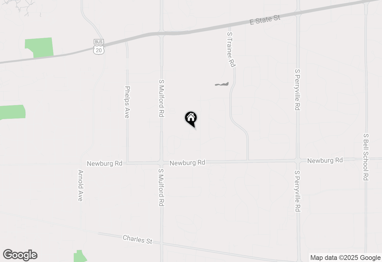 Map of 1318 Lindsay Way, Rockford, IL 61108