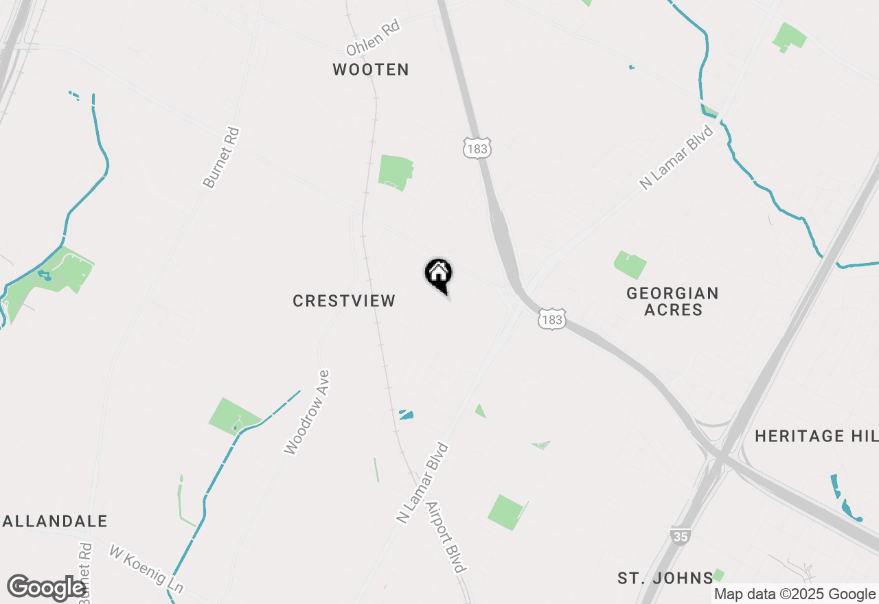 Map of 7706 Watson St #4, Austin, TX 78757