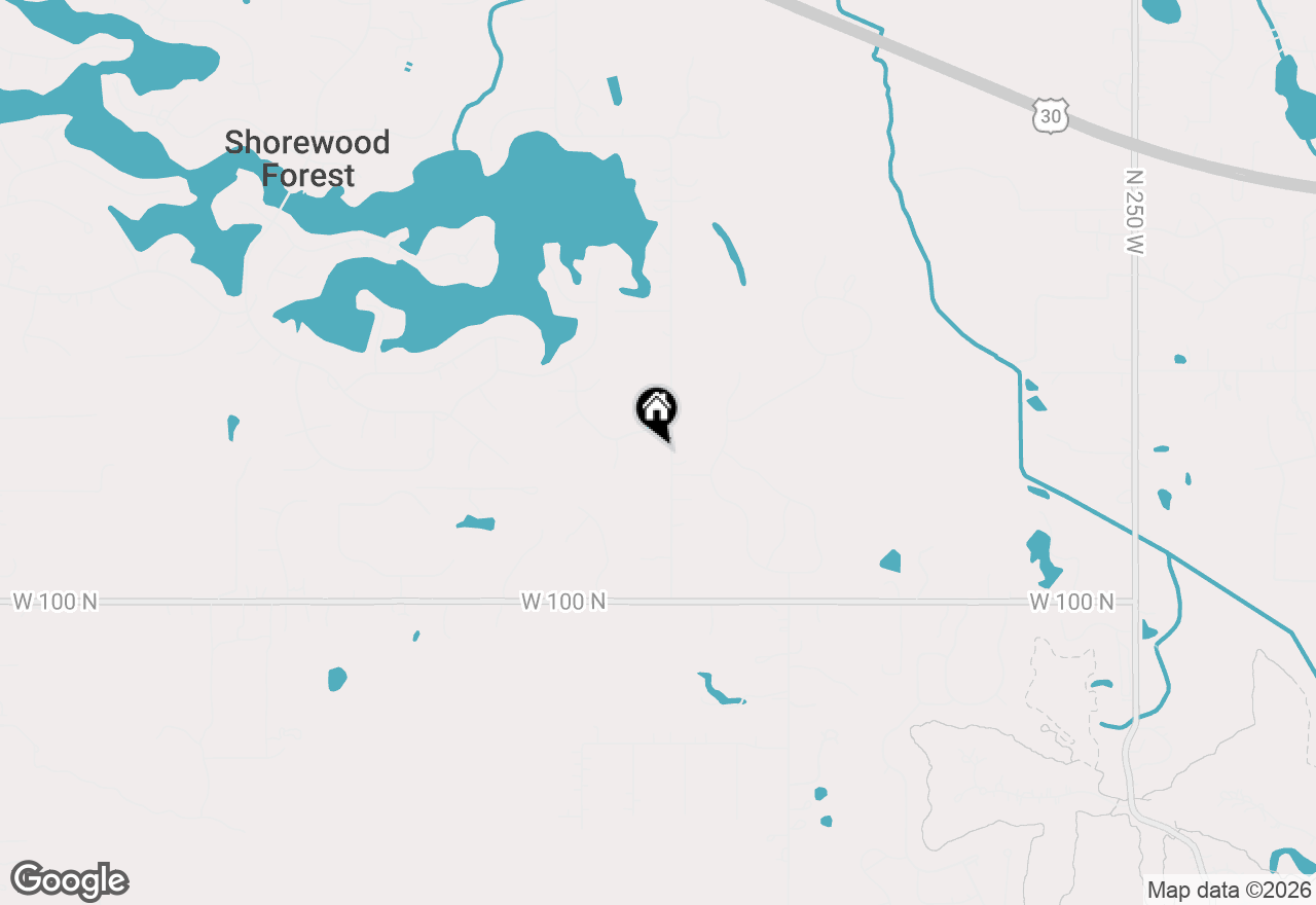 Map of 124 N 350 W, Valparaiso, IN 46385