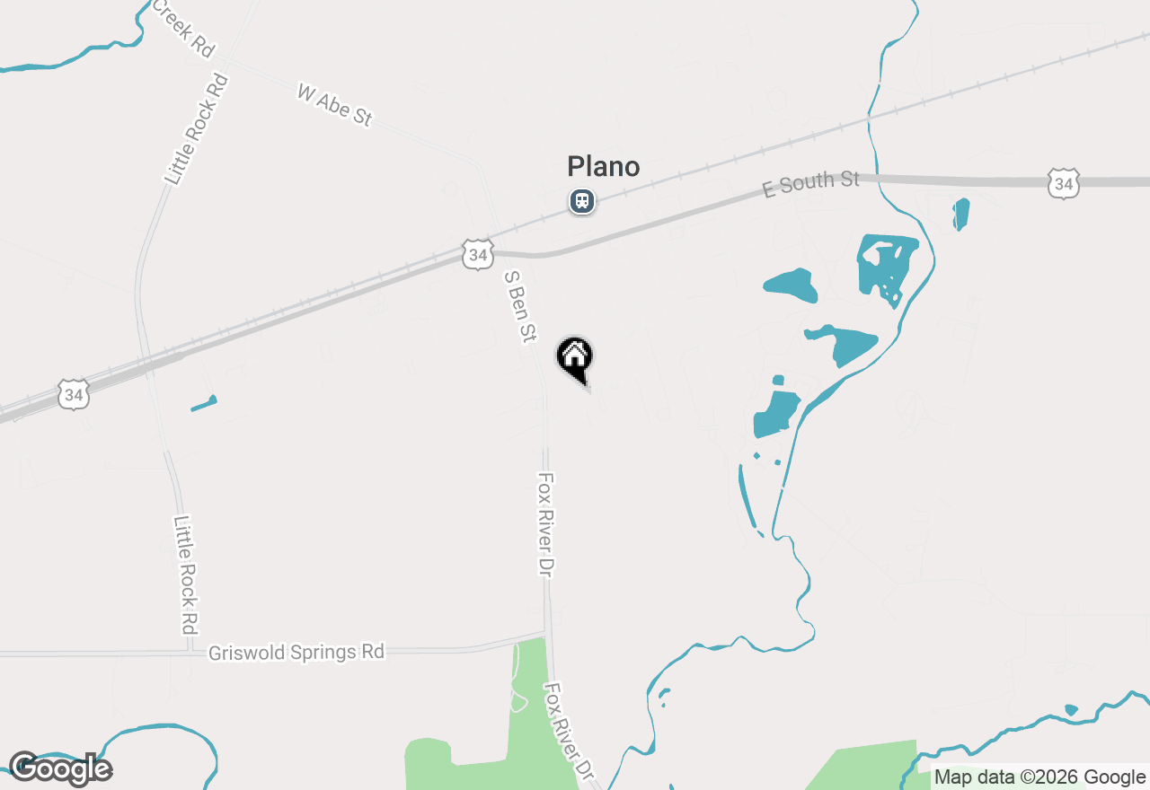 Map of 309 W School Street, Plano, IL 60545