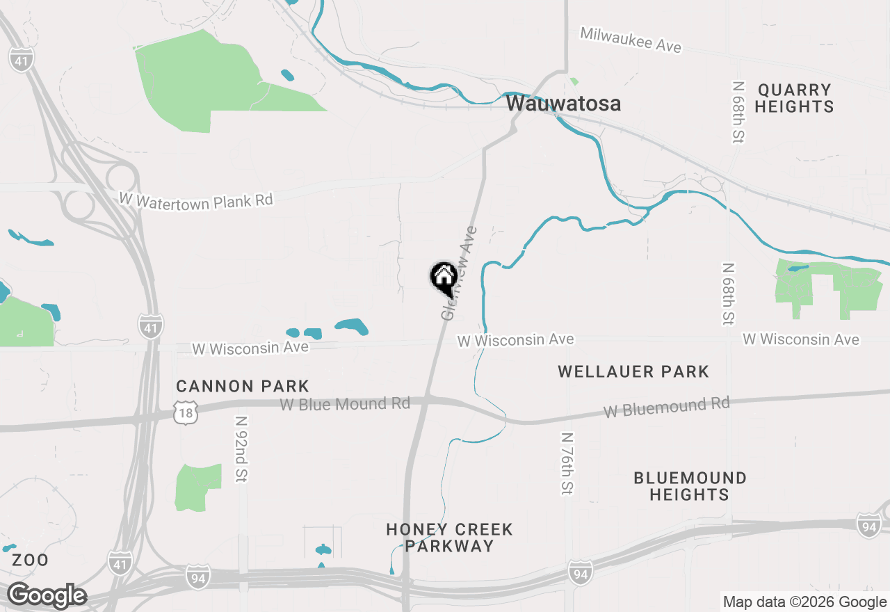 Map of 825 Glenview Ave #A-B-C-D, Wauwatosa, WI 53213