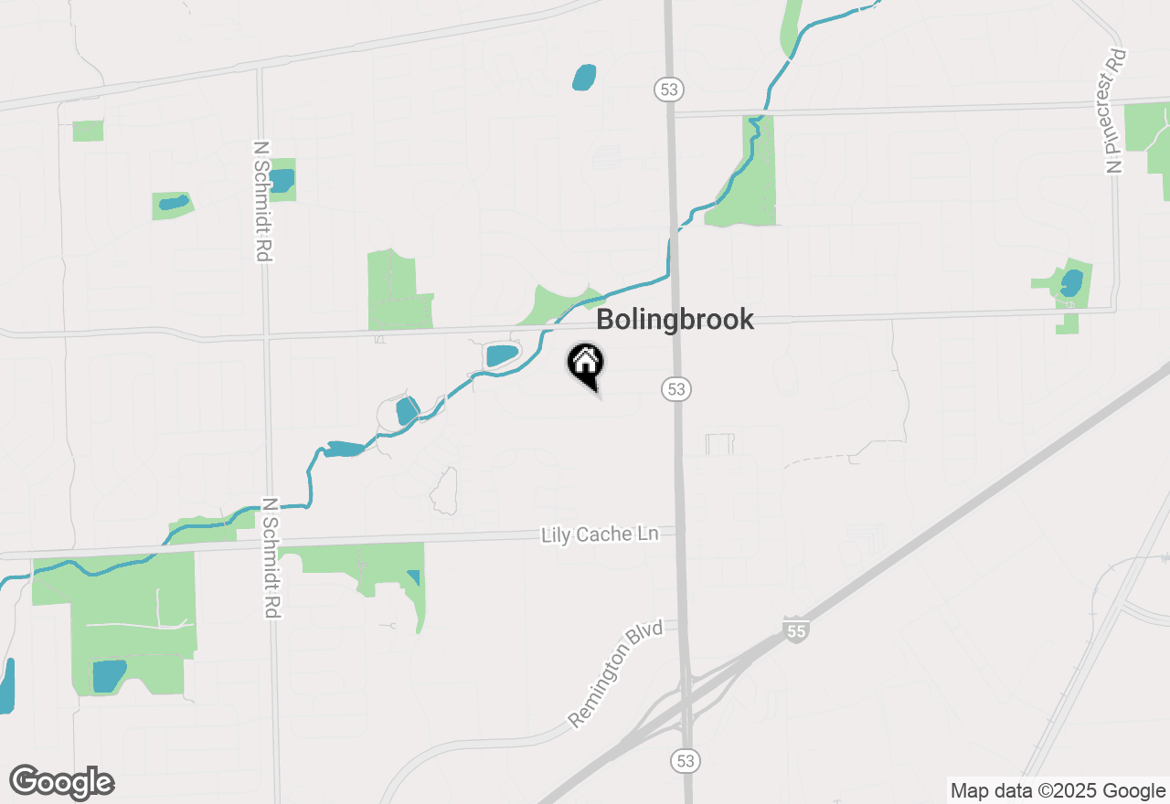 Map of 237 Edgehill Drive, Bolingbrook, IL 60440