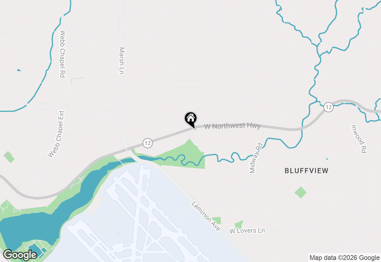 Map of 3943 Bowie Lane, Dallas, TX 75220