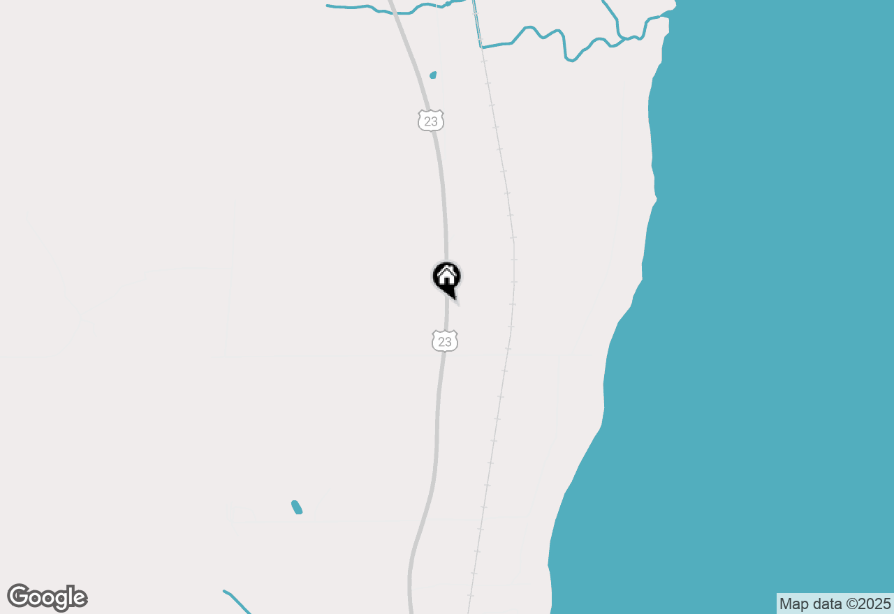 Map of 4360 N Us-23, Oscoda, MI 48750