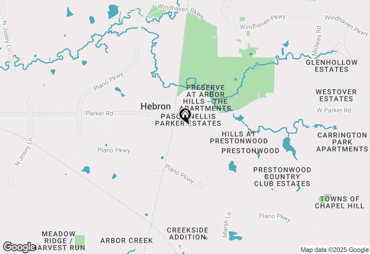 Map of 3124 Twist Trail, Plano, TX 75093