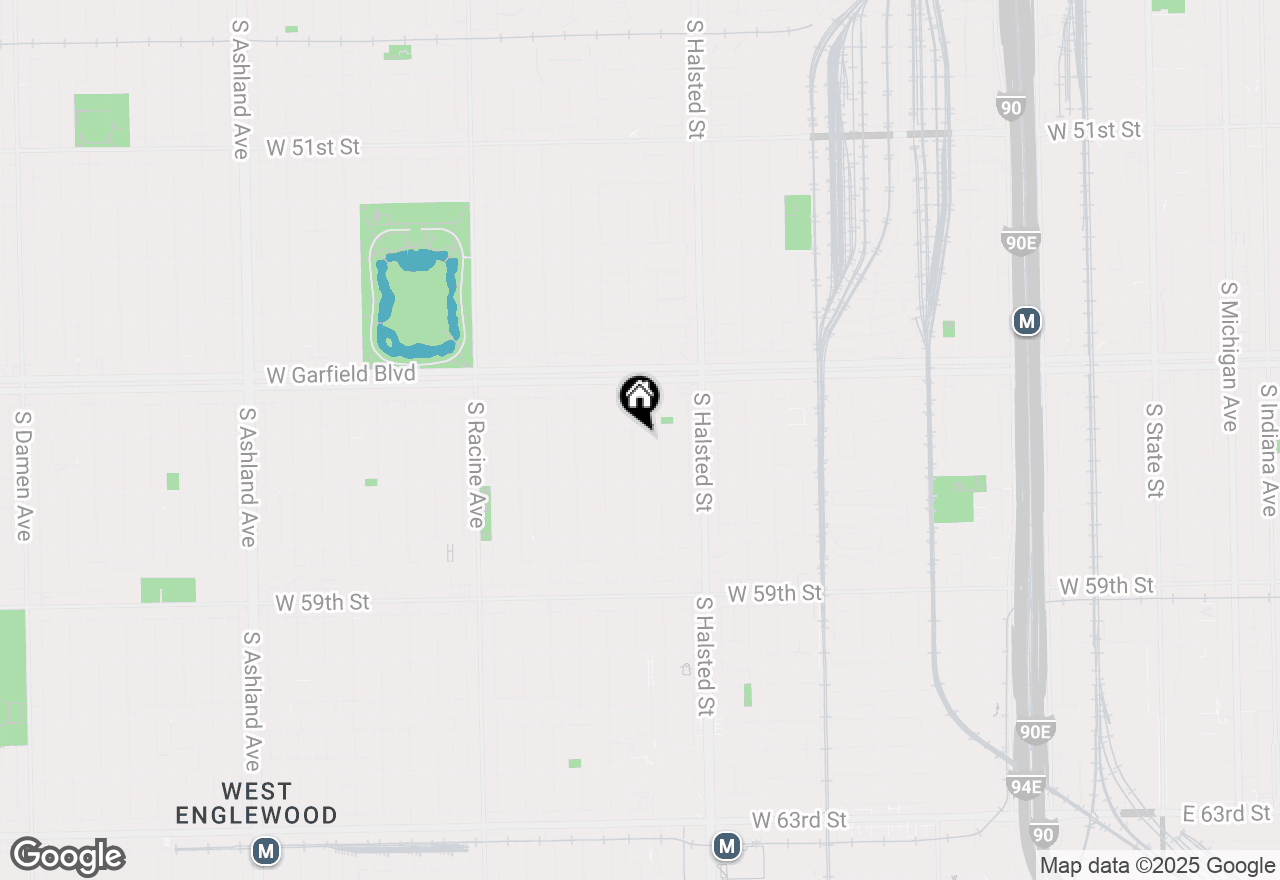 Map of 5610 S Peoria Street, Chicago, IL 60621