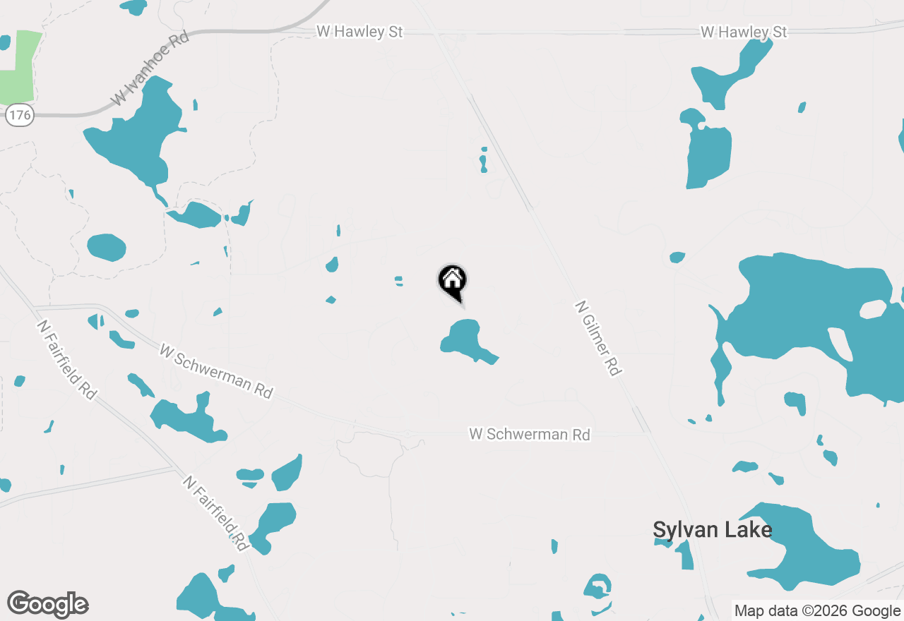 Map of 27 Harborside Way, Hawthorn Woods, IL 60047