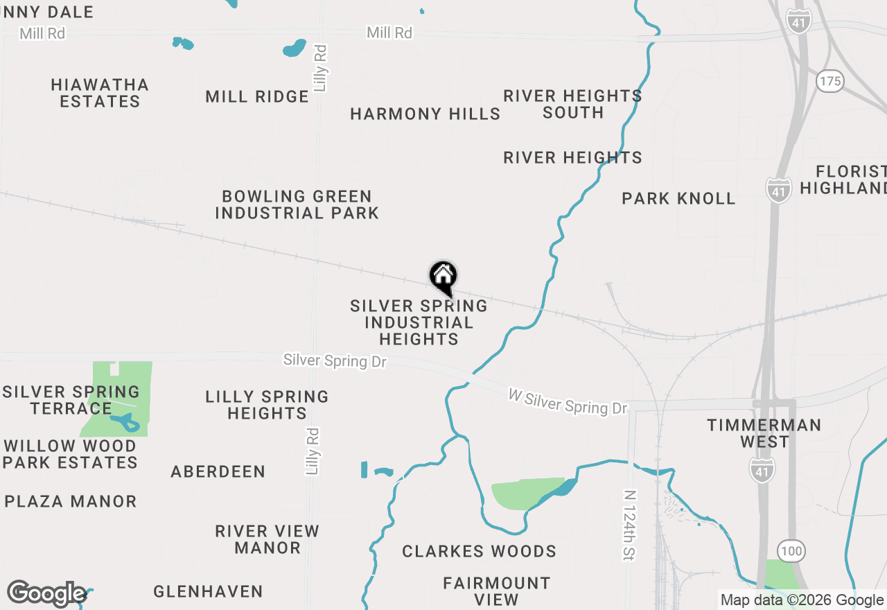 Map of N57W13366 Carmen Ave, Menomonee Falls, WI 53051