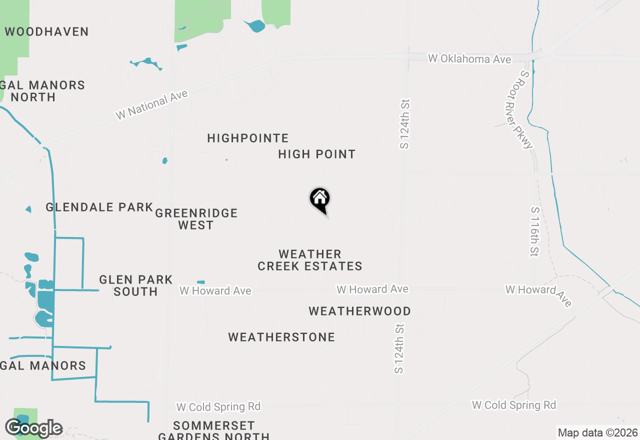 Map of 12940 W Wilbur Dr, New Berlin, WI 53151