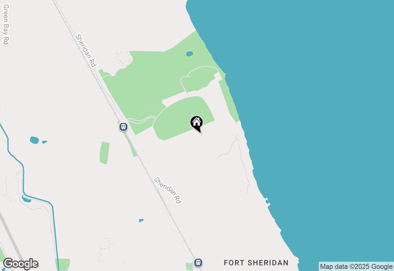 Map of 194 Whistler Road #301, Highland Park, IL 60035