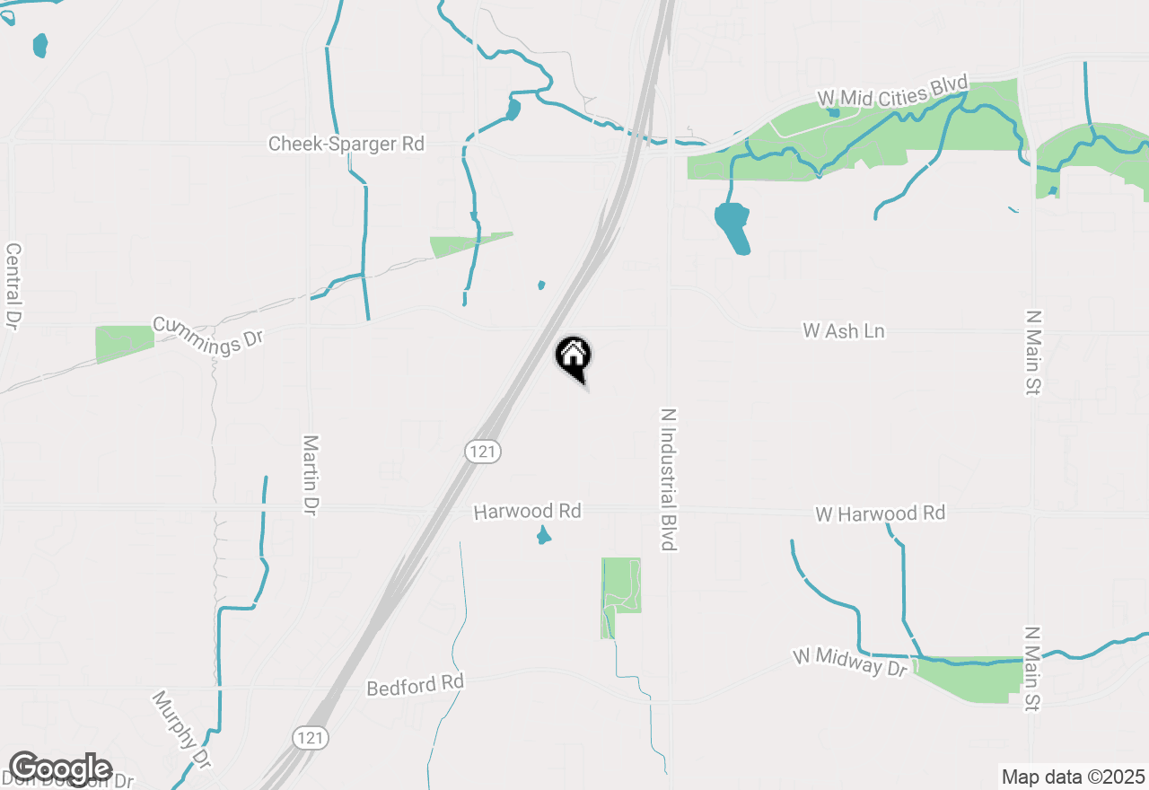 Map of 3220 Versante Drive, Bedford, TX 76021