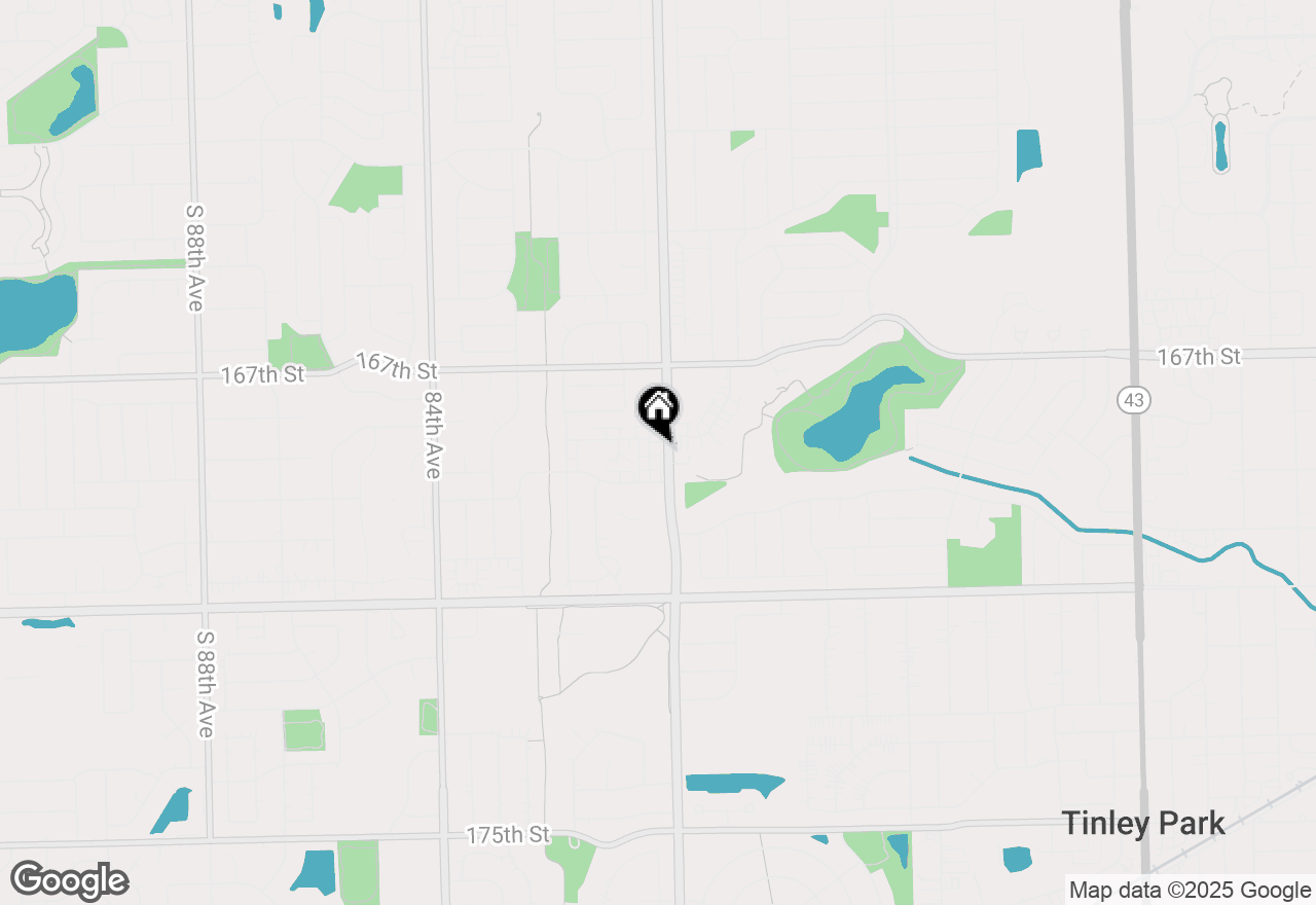 Map of 16819 81st Avenue #1N, Tinley Park, IL 60477