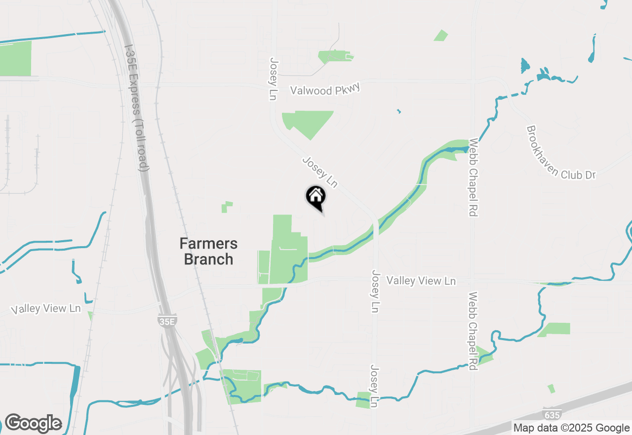 Map of 2776 Richland Avenue, Farmers Branch, TX 75234