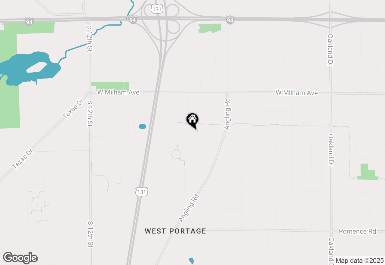 Map of 6295 Cullys Trail, Portage, MI 49024