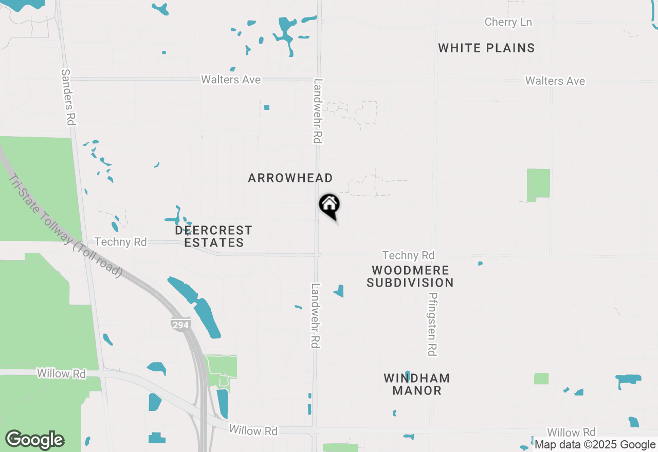 Map of 3139 Iris Court, Northbrook, IL 60062