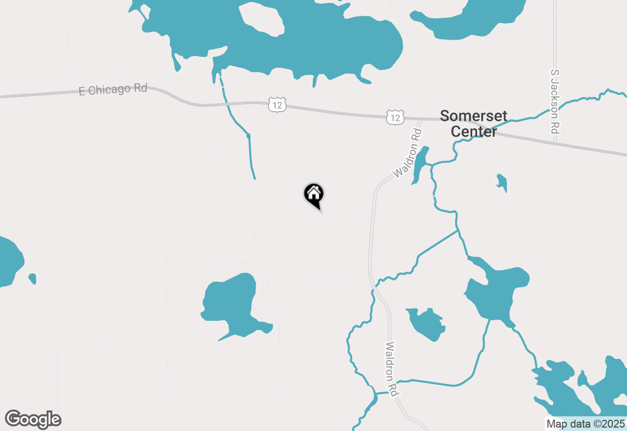 Map of 10041 Brooklawn Court, Jerome, MI 49249