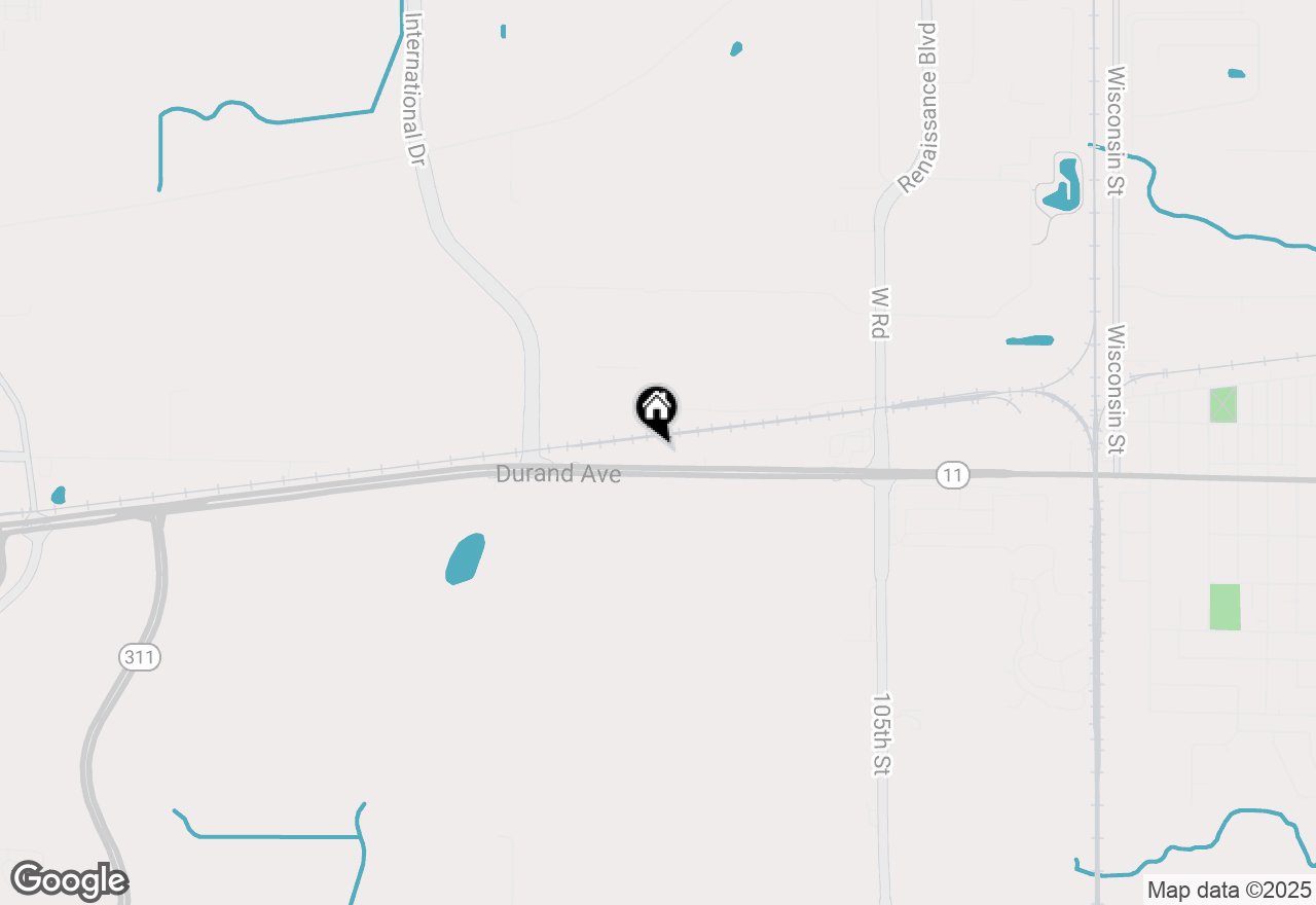 Map of 11326 Durand Ave, Mount Pleasant, WI 53177