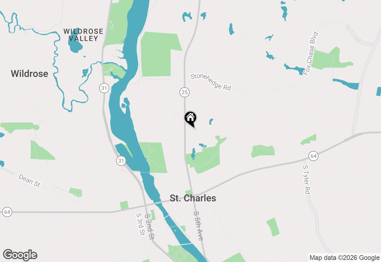 Map of 846 Fifth Avenue, Geneva, IL 60134