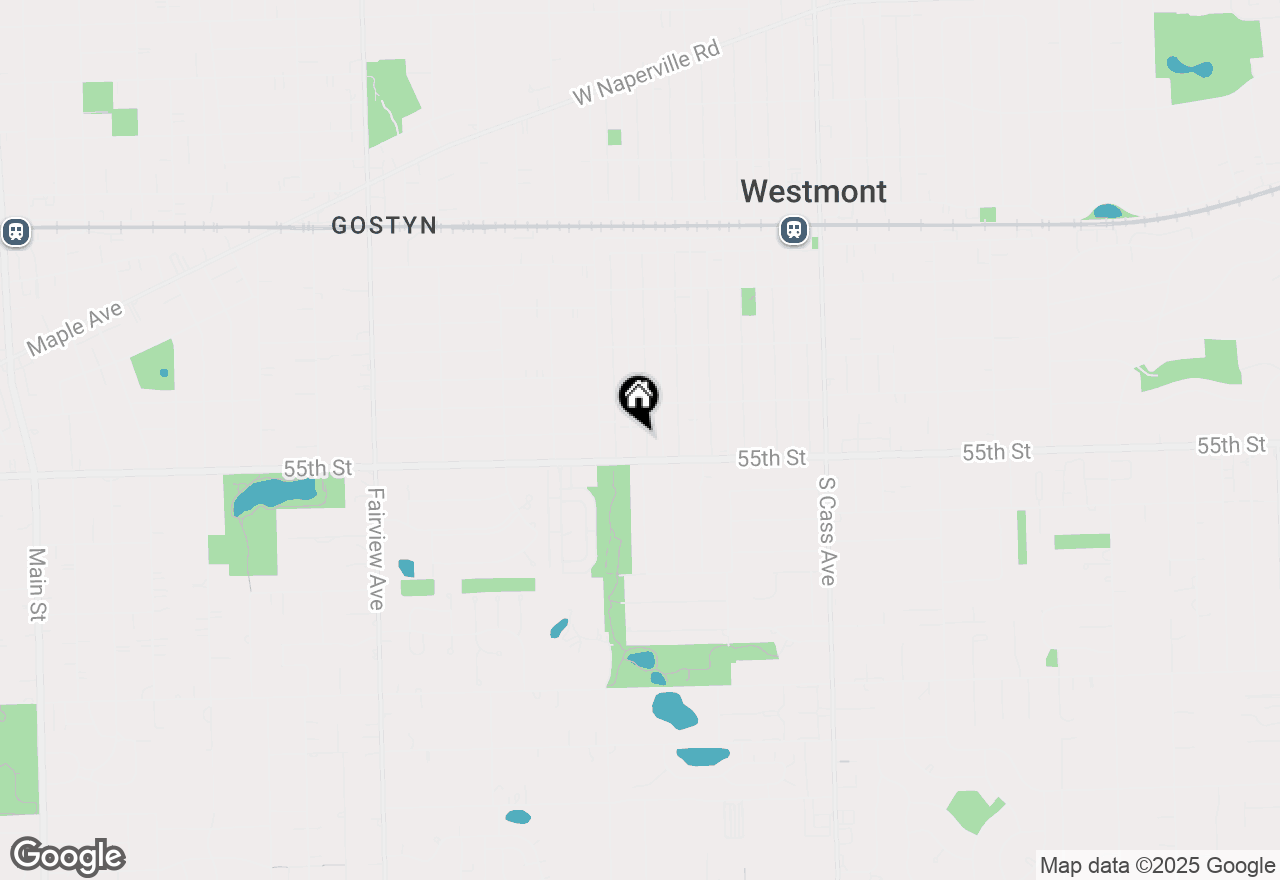 Map of 325 S Park Street, Westmont, IL 60559