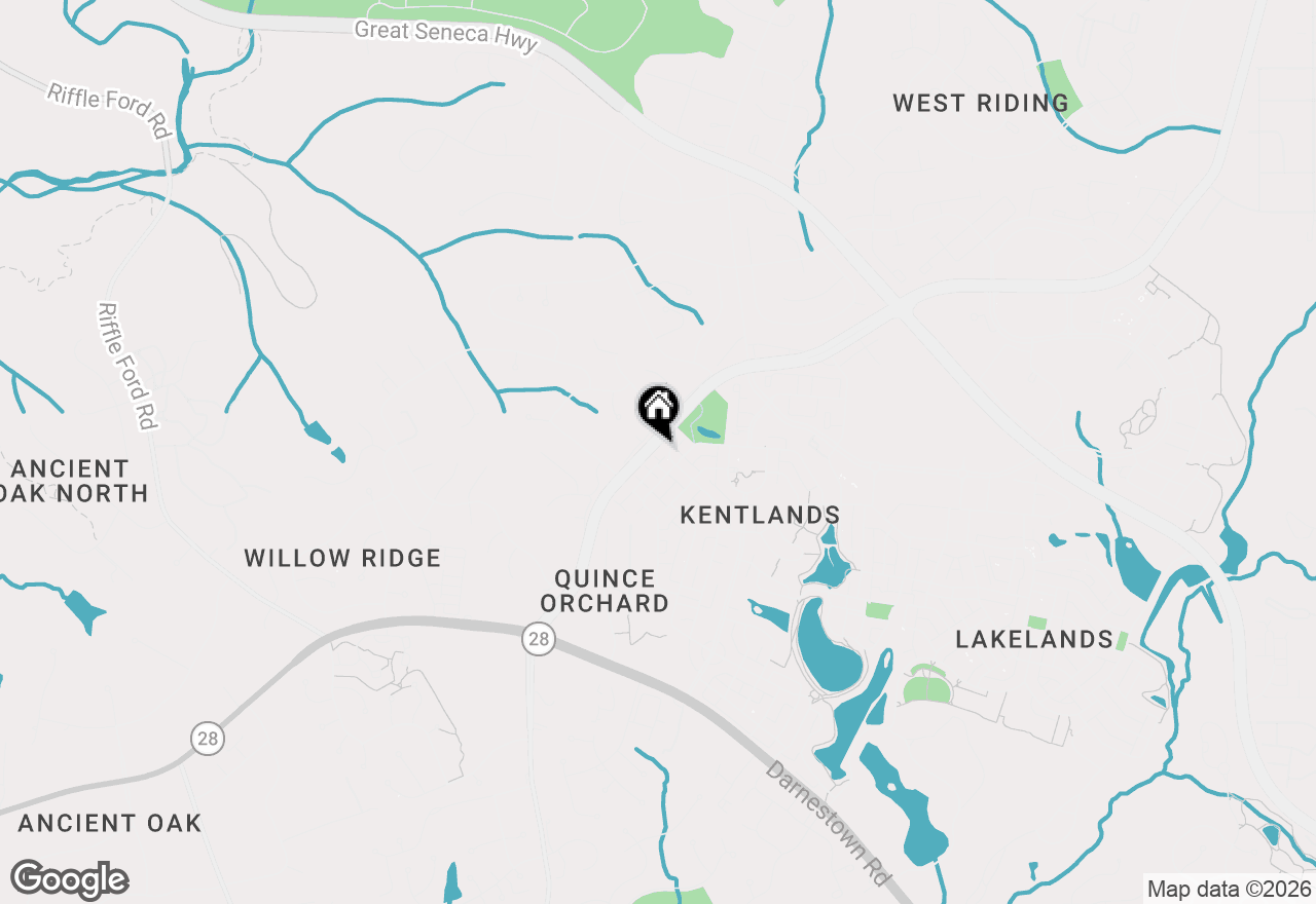 Map of 408 Ridgepoint Place #408-38, Gaithersburg, MD 20878